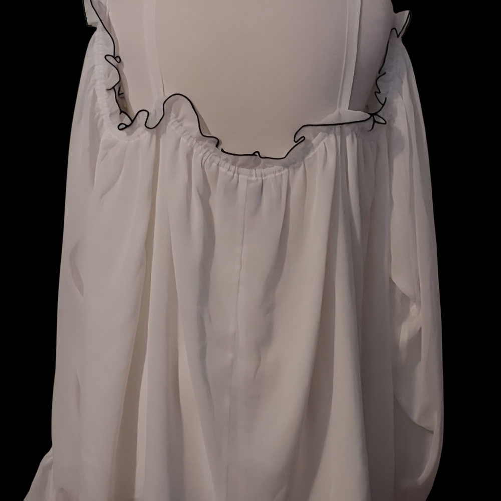 NWT Ryegrass size 3X white blouse - Picture 14 of 14